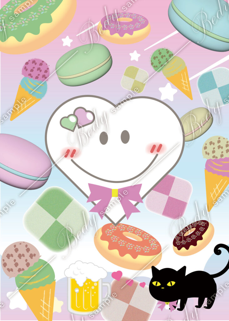 えんと オリジナル くばらだんだんアート