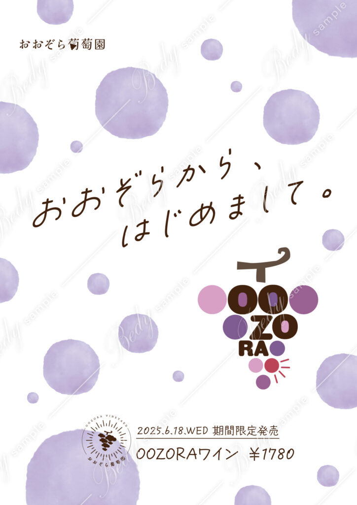 おおぞら葡萄園 OOZORAワイン その４