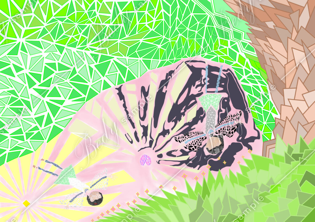 yuuta オリジナル 自閉症アート