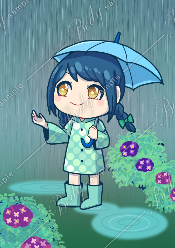 雨の日