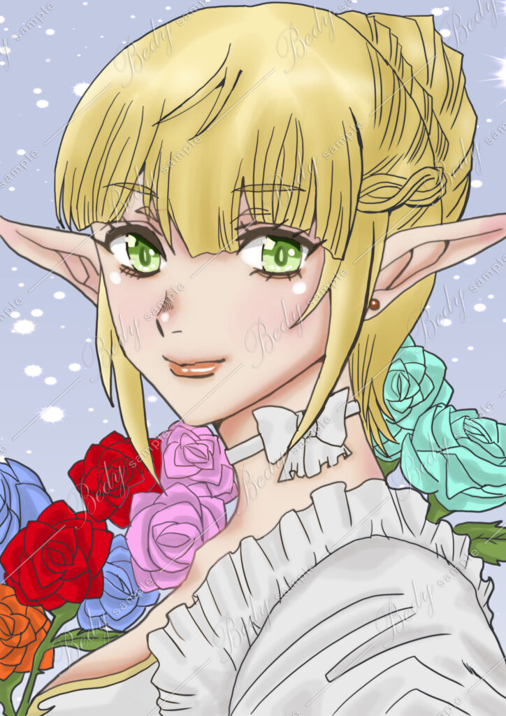 鳴神弥生 オリジナル エルフ