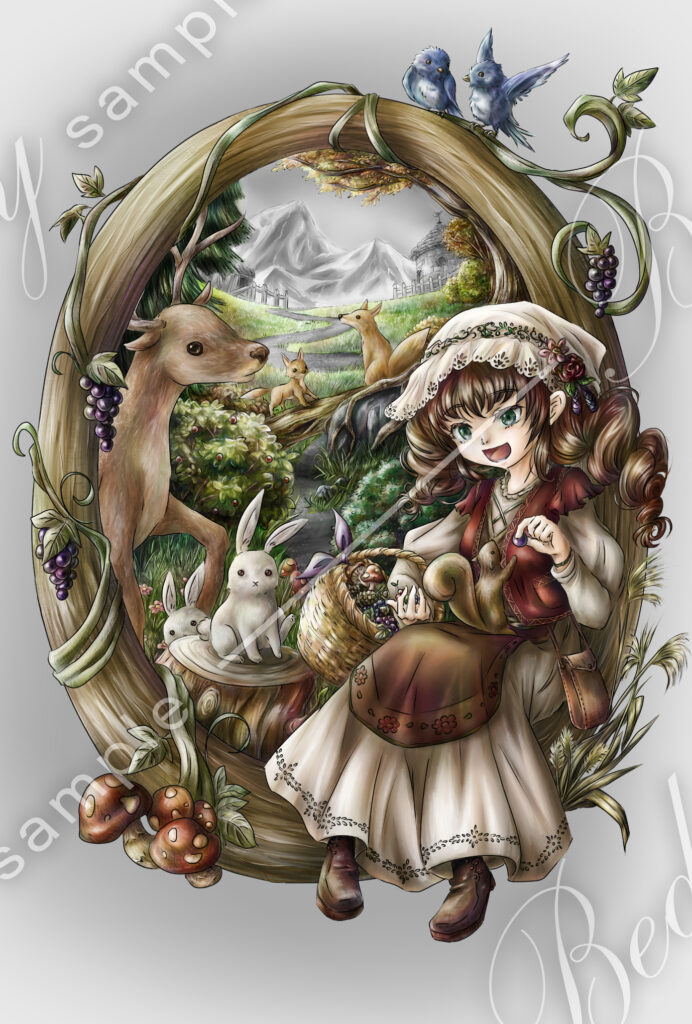 ポストカード 秋