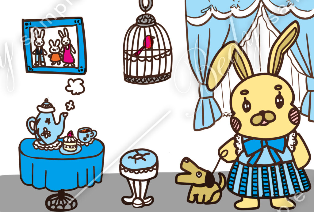 tomomi オリジナル うさぎのぬいぐるみ