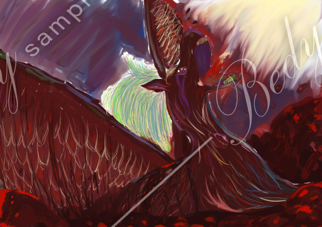 Deep オリジナル 黒いペガサス